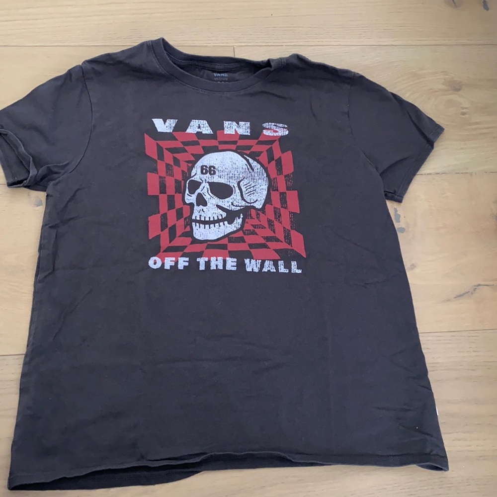 Vans skull tee